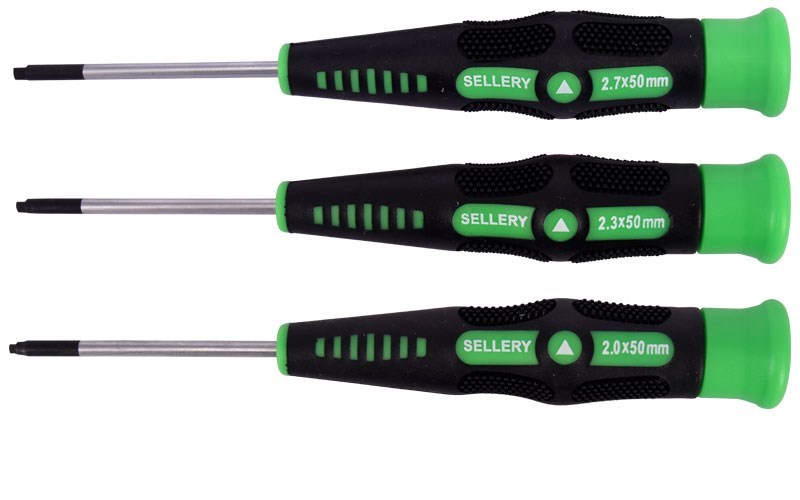 3PC TRIANGLE HEAD SCREWDRIVER