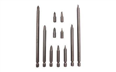 11-218  11PC DRIVER BIT SET
