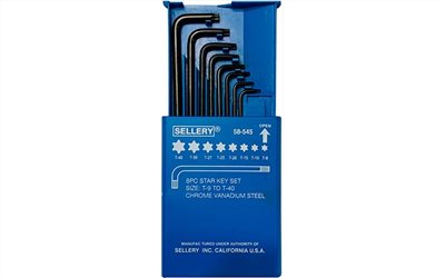 58-545  8PC TORX KEY SET